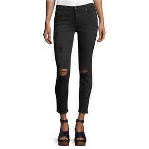 7 for all mankind Black Ankle Gwenevere Jeans